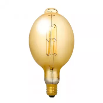SYNERGY21 E27 BIG-LED Balloon G125 4W 400lm 2200K bombilla LED de filamento regulable blanco extra cálido