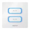 MIBOXER ESW2 interruptor inteligente de 2 canales WiFi + 2,4GHz sensor de movimiento regulador para Milight/Miboxer (blanco)