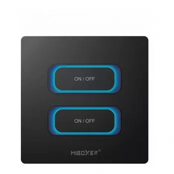 MIBOXER ESR2B interruptor inteligente de 2 canales 2,4GHz sensor de movimiento + regulador mando a distancia para MiLight/MiBoxer