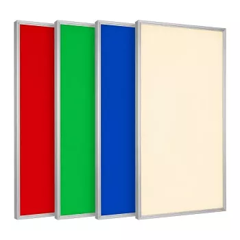 SYNERGY21 LED Panel de luz 300x1200 RGB-CCT 24V V3 Silver