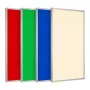 SYNERGY21 LED Panel de luz 300x1200 RGB-CCT 24V V3 Silver