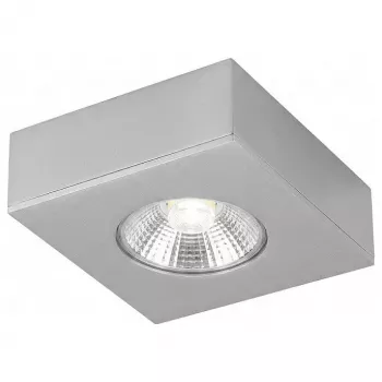 Synergy 21 LED Foco de techo empotrable Helios plata - cuadrado - marco de superficie