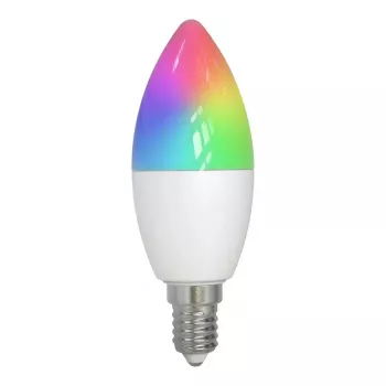 MIBOXER FUT108 LED Retrofit E14 Bombilla vela 4W RGB+CCT mate