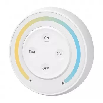 MIBOXER S1-W Mando a distancia LED para iluminación Dual White CCT, blanco