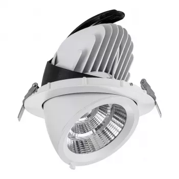 SYNERGY21 Downlight LED 40W blanco, orientable, blanco cálido