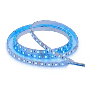 SYNERGY21 Tira LED Flex 3528 - 80 azul DC24V 72W HP IP68