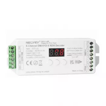 MIBOXER D4-CX Controlador LED DMX de 4 canales Serie DMX