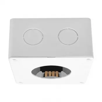 SYNERGY21 Sensor LED de radar de microondas detector de presencia 2.4 GHz, cuadrado, marco de superficie, compatible con MiLight/MiBoxer