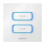 Synergy 21 Mando a distancia LED interruptor inteligente 2 canales 2.4GHz detector de movimiento + regulador para Milight/Miboxer (blanco) (ESR2)