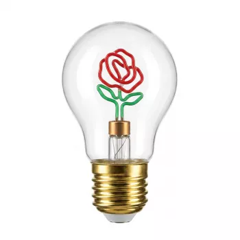 SYNERGY21 LED Retrofit bombilla decorativa rosa recargable