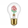 SYNERGY21 LED Retrofit bombilla decorativa rosa recargable