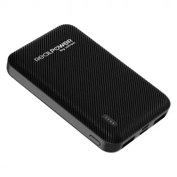 RealPower PB-5000 SE batería externa 5000 mAh polímero de litio negro