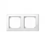 MERTEN marco doble blanco 15,2 x 8,1 cm