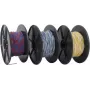 EFB YV 2x0,6/1,1 mm cable de telecomunicaciones blanco/azul rollo de 100 m