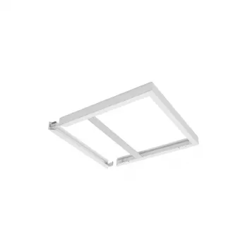 OSRAM PL 625 Surface Mount Kit H75 marco de montaje para panel LED blanco