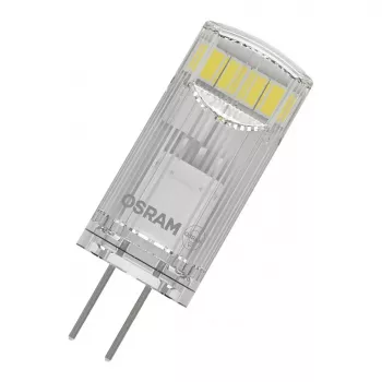 OSRAM LED PIN 12V P 1,5W 827 Clear G4 Bombilla LED de bajo voltaje 12V con casquillo de contacto