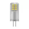 OSRAM LED PIN 12V P 2,2W 827 Clear G4 Bombilla LED de bajo voltaje 12V con casquillo de contacto