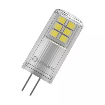 OSRAM LED PIN 12V P 2,2W 827 Clear G4 Bombilla LED de bajo voltaje 12V con casquillo de contacto