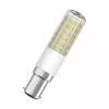 OSRAM LED SPECIAL T 6,5W 827 Clear B15d Bombilla LED tubular, 806 lm, 2700 K, Blanco Cálido, no regulable, pack de 2
