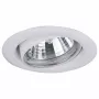 BRUMBERG NV foco empotrable 50W GX5.3, hierro, fijo, blanco, anillo de sujeción
