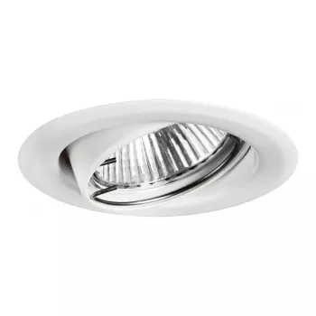 BRUMBERG 01-71010 NV foco empotrable 50W GX5.3, acero, blanco, orientable