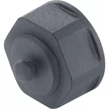 METZ CONNECT BTR E-DAT Industry IP67 V1 tapa protectora para carcasa de brida, gris