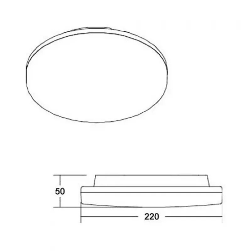 Brumberg 12510073 AB-Downlight BYAM Redondo Blanco 857 On/Off 15W 230V IP65 LED Downlight