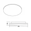 Brumberg 12511073 AB-Downlight BYAM Redondo Blanco 857 on/off 18W 230V IP65