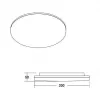 Brumberg 12512073 AB-Downlight BYAM Redondo Blanco 857 On/Off 24W 230V IP65 LED Downlight