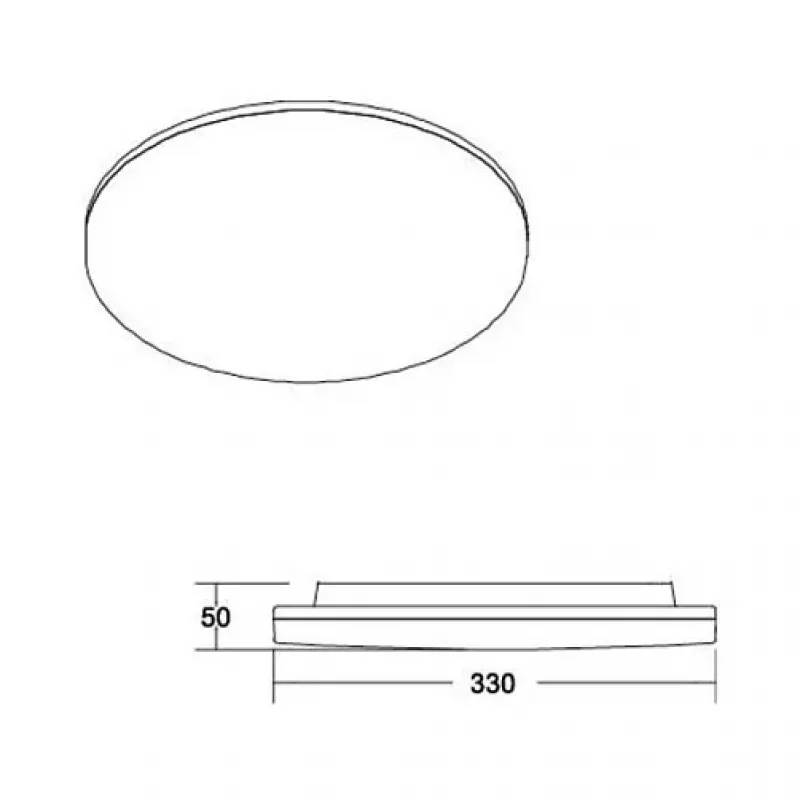 Brumberg 12512073 AB-Downlight BYAM Redondo Blanco 857 On/Off 24W 230V IP65 LED Downlight