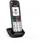 Gigaset EASY 500HX teléfono fijo analógico/DECT con identificación de llamadas negro, plata