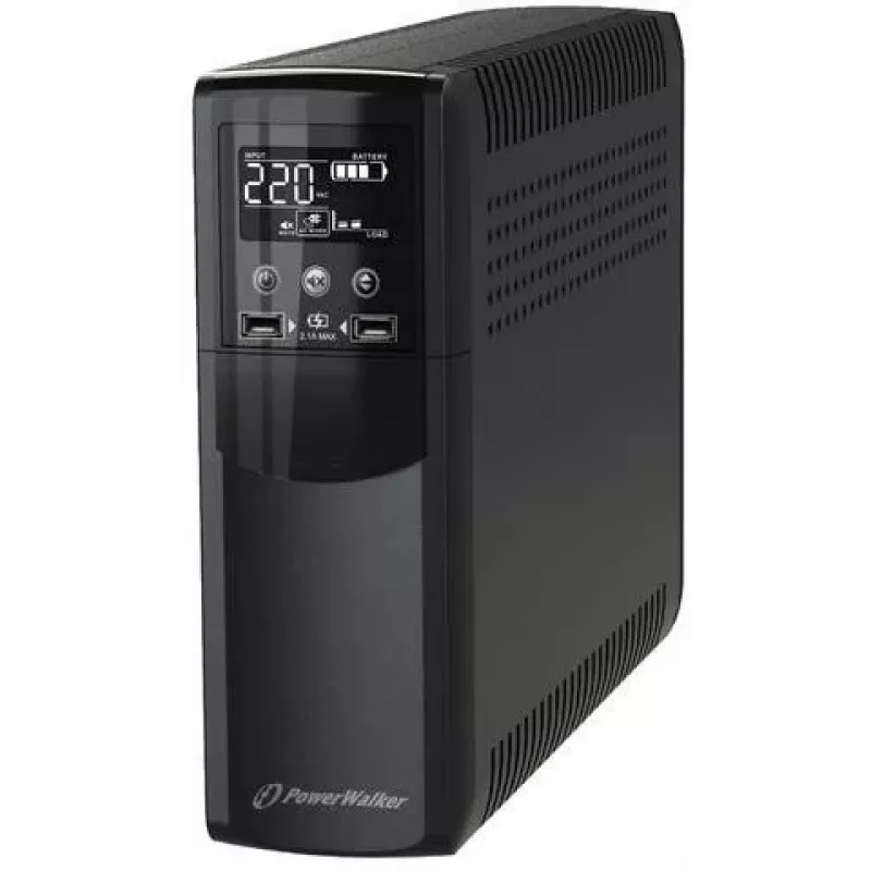 POWER WALKER SAI PowerWalker VI 600 CSW FR línea interactiva 600 VA 360 W 2 tomas
