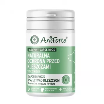 ANIFORTE Tick Shield Large Breeds - complemento alimenticio para perros - 60 comprimidos