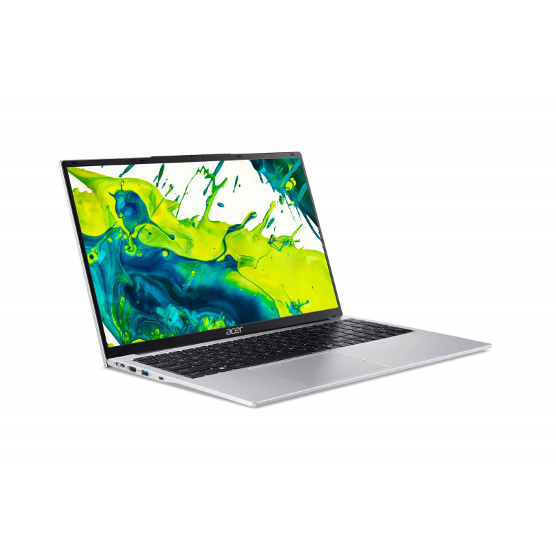 Acer Aspire Lite 17 AL17-31P Portátil - Intel N355 - 8GB RAM - 512GB SSD - 17,3 pulgadas TN HD+ - Wi-Fi 6 - Light Silver - Teclado francés - Windows 11 Home
