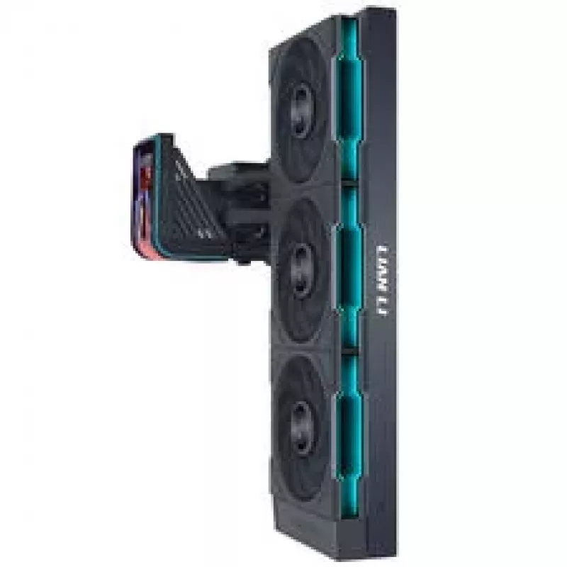 Lian Li HydroShift II OLED Curved 360 UNI FAN TL Refrigeración líquida AIO, 360 mm, pantalla OLED, ventiladores TL-FLEX - Negro