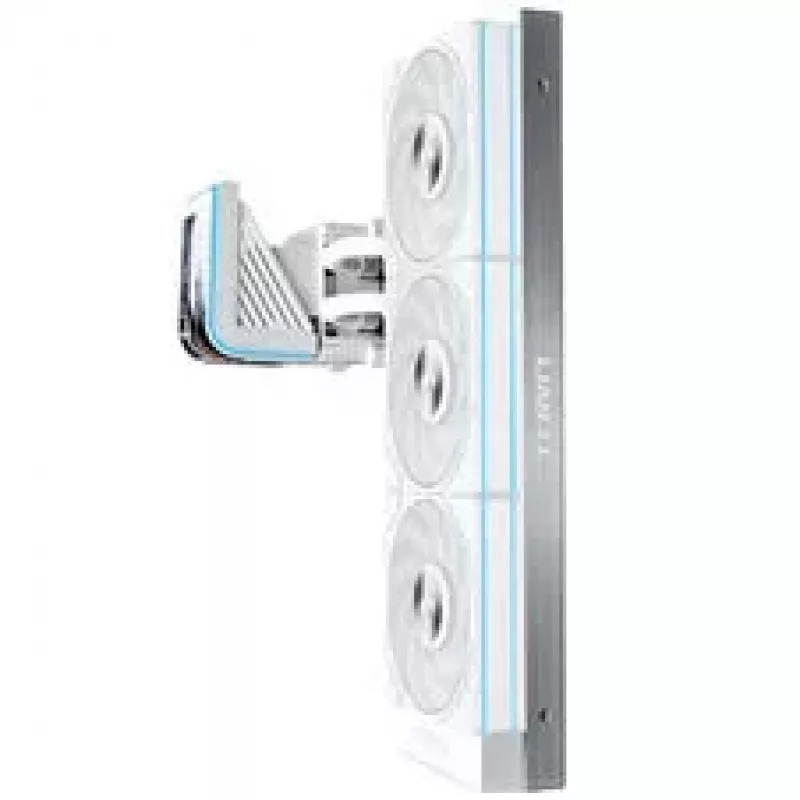 Lian Li HydroShift II OLED Curved 360 UNI FAN P28 Refrigeración líquida AIO, 360 mm, pantalla OLED, ventiladores P28 - Blanco