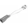 MikroTik Power Injector (RBGPOE) - PoE pasivo, 10/100 Mbps, entrada 9-48V DC