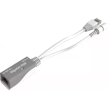 MikroTik Power Injector (RBGPOE) - PoE pasivo, 10/100 Mbps, entrada 9-48V DC