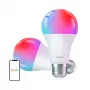 LEPRO B2-2 bombilla LED E27 Wi-Fi, 1100 lm, pack de 2