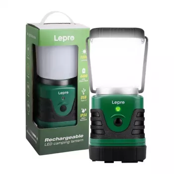 LEPRO 3300008 linterna de camping, 1000 lm, 3600 mAh