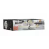Westinghouse WCCS205307A juego de 7 piezas de batería de cocina antiadherente de aluminio forjado, negro