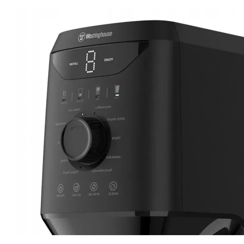 Westinghouse WKICMX-1003 máquina de hielo con compresor 1,5L plata/negro