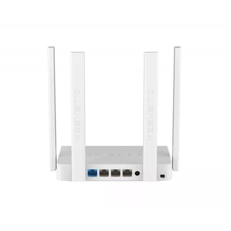Keenetic Speedster (KN-3013) router/extensor AC1200 Mesh Wi-Fi 5 Gigabit con switch inteligente Gigabit de 4 puertos