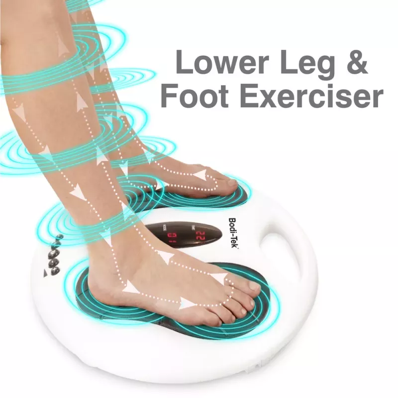 Bodi-Tek BT-CRBO3-EU/1,3 Circulation Plus Entrenador activo de pantorrillas y masajeador de pies