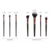 RIO BRST-EU/2.4 Colección profesional de pinceles de cosmética – set de 24 piezas con estuche de piel sintética