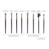 RIO BRST-EU/2.4 Colección profesional de pinceles de cosmética – set de 24 piezas con estuche de piel sintética