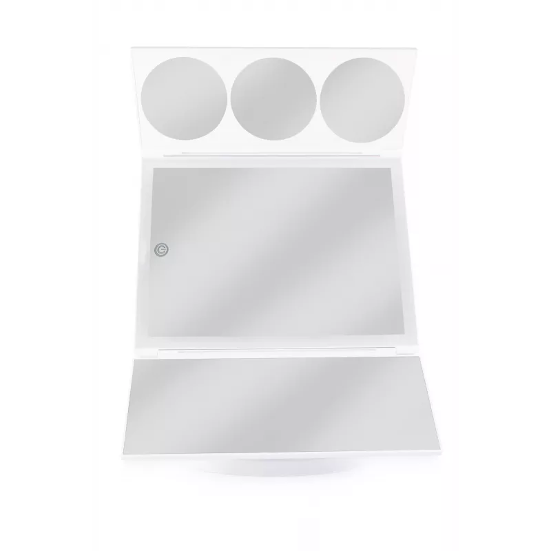 RIO MMFS-EU-L/1,6 Espejo plegable de tamaño completo, blanco