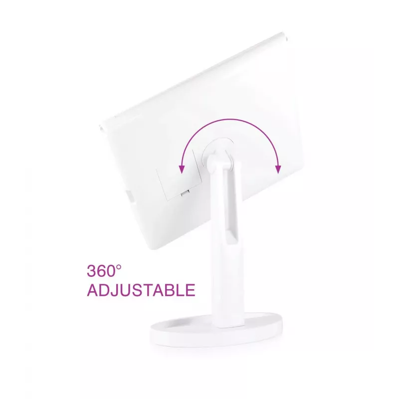RIO MMFS-EU-L/1,6 Espejo plegable de tamaño completo, blanco
