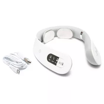 Bodi-Tek BT-NEMA-EU-SL/1.4 Masajeador de cuello y hombros, blanco