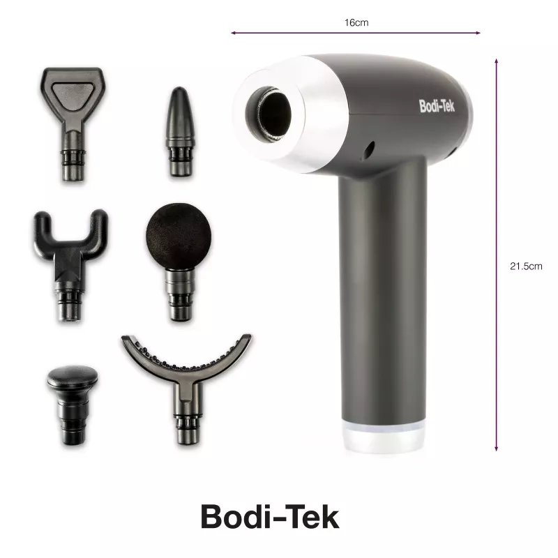 Bodi-Tek BT-MAMG-EU/1,3 Pistola de masaje deportivo de tejido profundo